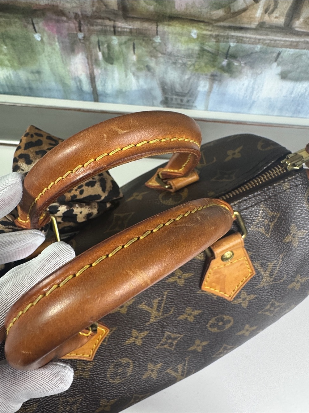 LOUIS VUITTON SPEEDY 25 - Picture 8 of 15